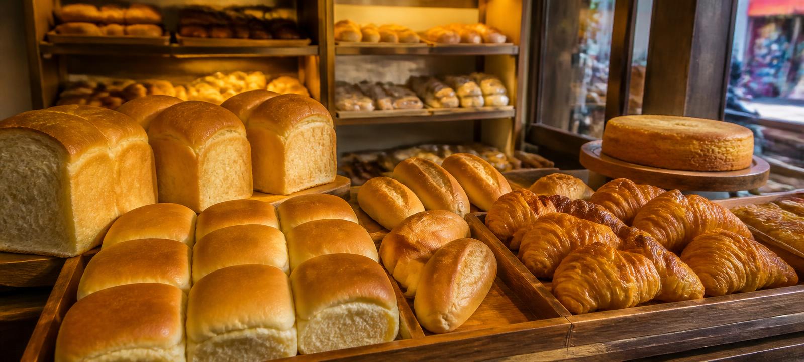 Bread, cakes & biscuits baked daily