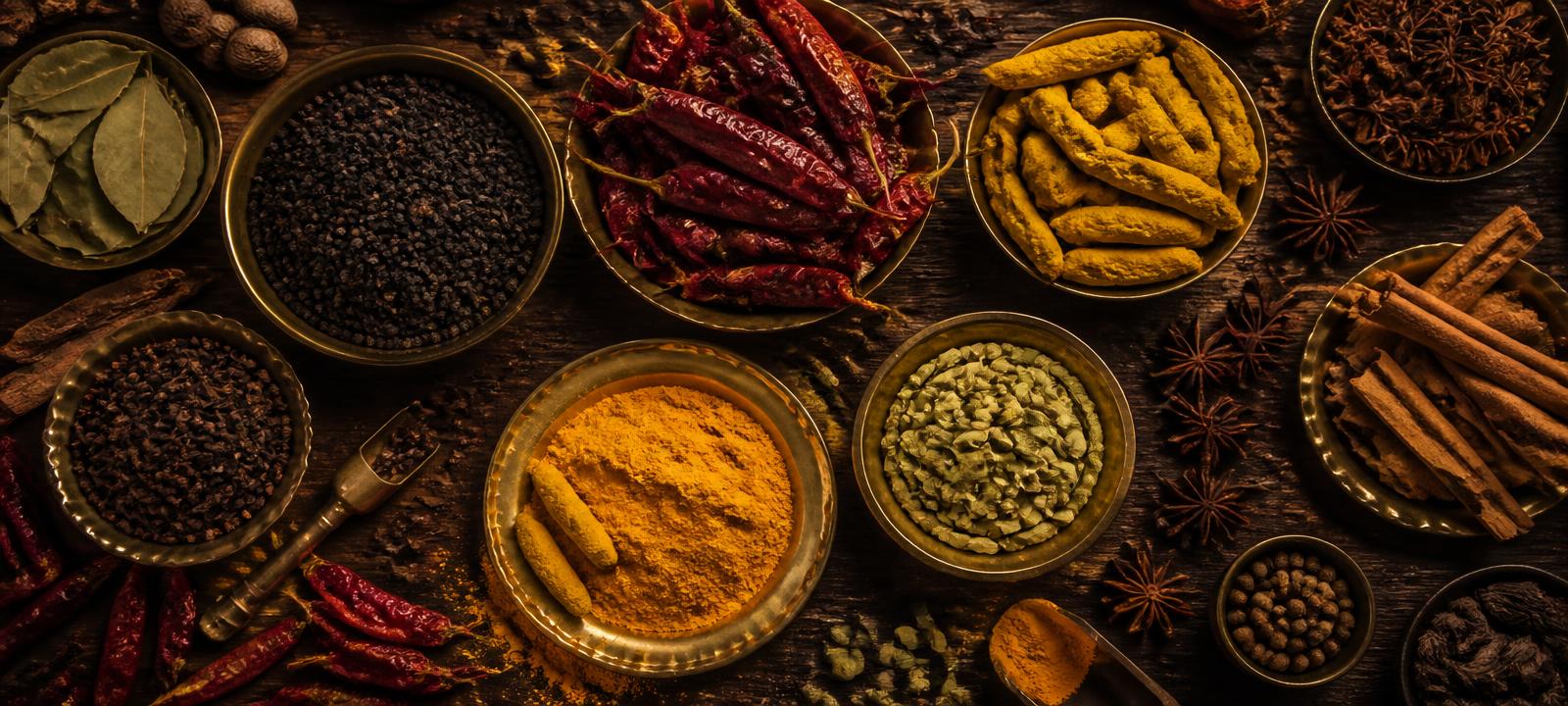 Whole spices from Kerala & Tamil Nadu estates